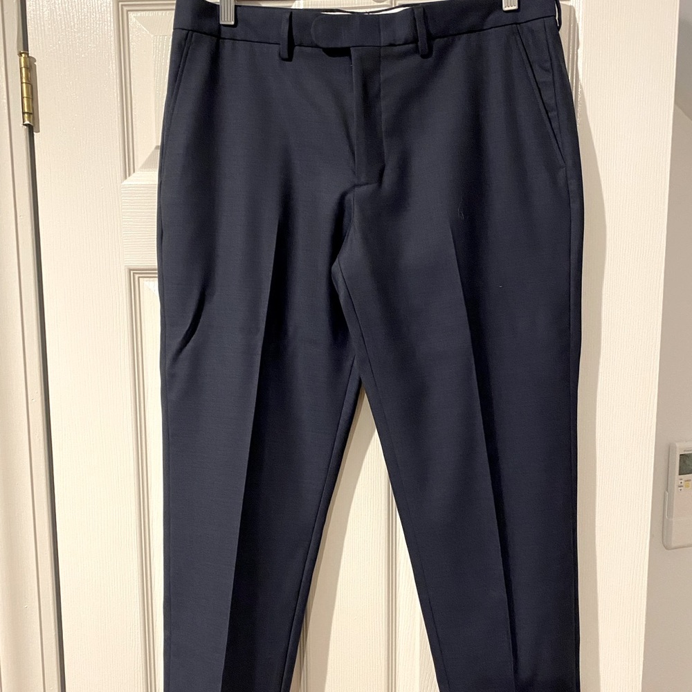 J crew navy Bowery pant